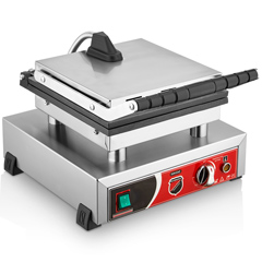 Silverinox Kalpli Bubble Waffle Makinesi, Tekli, Kapaklı - 2