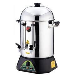 Silverinox Metal Musluklu Çay Makinesi, 250 Bardak Kapasiteli - Silverinox