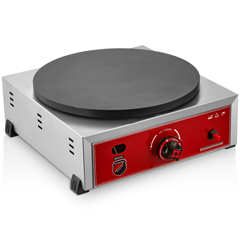 Silverinox Single Crepe Machine, Gas, 40 cm - Silverinox