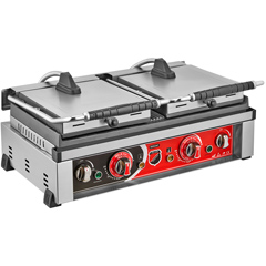 Silverinox Style Elektrikli Çift Kapaklı Hamburger Makinesi, 20 Dilim - 2