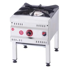 Silverinox Yer Ocağı, Tek Yanışlı, 40x40x50 cm, LPG-NG - Silverinox