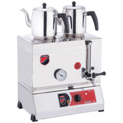 Silverinox 2 Teapot Tea Boiler, Without Plate, Economic, Electric, 40 - Silverinox