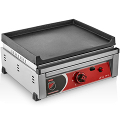 Silverinox Cast Iron Grill, Natural Gas, Flat, 50 cm - Silverinox