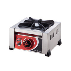 Silverinox LPG Countertop Stove, Single - Silverinox