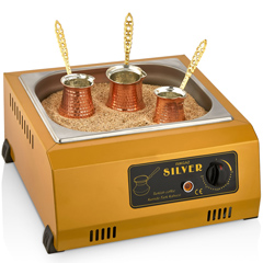 Silverinox Sand Coffee Maker, Gold - Silverinox