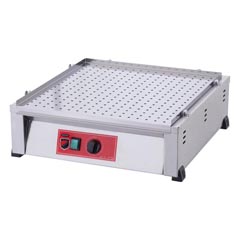 Silverinox Burger Heating Machine, Without Glass - Silverinox