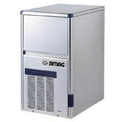Simag SDE40 Cube Ice Machine, 38 kg/day, 2000 ice/day - 1