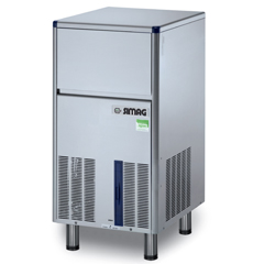 Simag SDH 64 AS Cube Ice Machine, 62 kg/day Capacity, 20 kg Storage - Simag