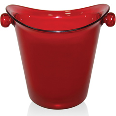 Single Bottle Cooler, 27x15.5x23 cm, Red - Biradlı