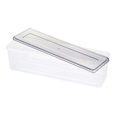 Single Compartment Storage Container, 30x8x7 cm - Biradlı