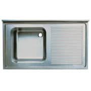 Sink Unit, Single Bowl Right Drainer, 140x70 cm, 60*50*30 Bowl - Öztiryakiler