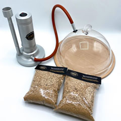 Slainte Fast Smoking Machine Silver, Glass, and 2 Spare Ashtrays - 1