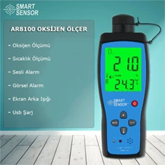 Smart Sensor AR 8100 Oksijen Ölçüm Cihazı - 3