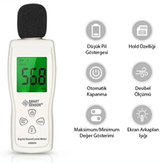 Smart Sensor AS 804 Dijital Ses ve Gürültü Ölçer - 2