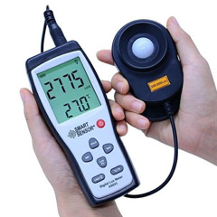 Smart Sensor AS 823 Spiral Kablolu Işık Ölçer, Lüksmetre - Smart Sensor