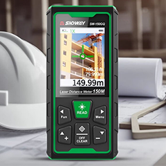 Sndway SW-150GQ Kameralı Lazermetre, Yeşil Lazerli, 150 Metre, Şarjlı ve IP68 Korumalı - 3