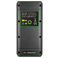 Sndway SW-80GQ Kameralı Lazermetre, Yeşil Lazerli, 80 Metre, Şarjlı ve IP68 Korumalı - SNDWAY (1)