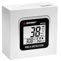 Sndway SW-825 PM2.5 Partikül Ölçer, Sıcaklık ve Nem Monitörü - 3