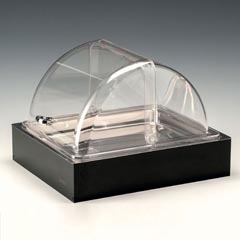 Zicco Soğutuculu Teşhir Standı, Polikarbon Roll Top Kapaklı, 30x36x25 cm - Zicco