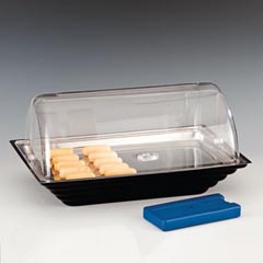 Zicco Soğutuculu Teşhir Standı, Polikarbon Roll Top Kapaklı,43,5x28,5x23 cm - Zicco