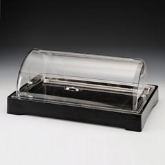 Zicco Soğutuculu Teşhir Standı, Polikarbon Rolltop Kapaklı, 57x37 cm - 1
