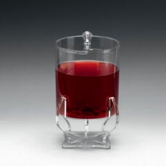 Zicco Sosluk Reçellik Standı, Polikarbon, 15x15x24 cm - Zicco