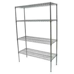 Stainless Shelving Unit, Grill Tray, 4 Tier, 53x152x183 cm 340 Quality - Öztiryakiler