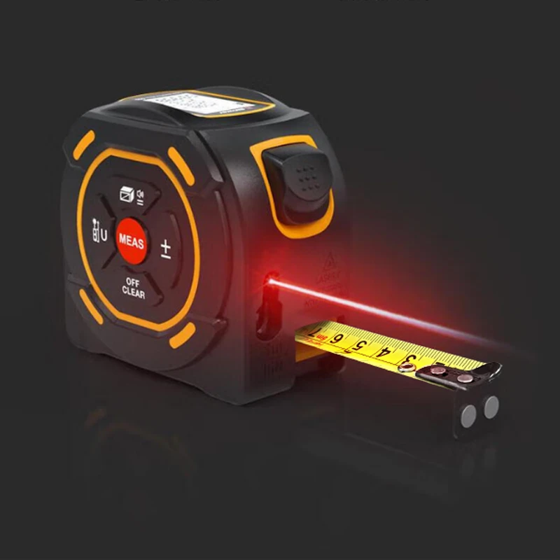 SW-TM60A Lazer Mesafe Ölçerli Şerit Metre, 60m + 5m - 3