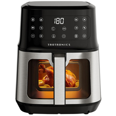 Taotronics Camlı AirFryer, 8 İşlevli, 5 Litre, TT AF011 - Taotronics