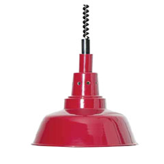 Tecnocoffee Retractable Hot Holding Lamp, Red Painted - Tecnocoffee