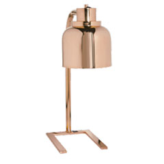 Tecnocoffee Standing Double Arm Hot Holding Lamp, Copper - Tecnocoffee