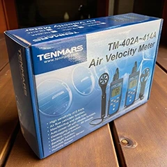 Tenmars TM-412A Hava Hızı ve Hava Debisi Ölçer - 3