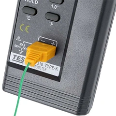 TES 1310 K-Type Thermocouple Thermometer, Precision - 2
