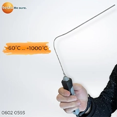 Testo 0602 0593 Esnek ve Daldırma Özellikli K Tipi Prob - 2
