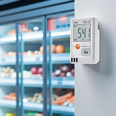 Testo 174H BT Akıllı Sıcaklık ve Nem Kayıt Datalogger Cihazı, Beyaz - 2