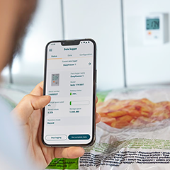 Testo 174H BT Akıllı Sıcaklık ve Nem Kayıt Datalogger Cihazı, Beyaz - 3