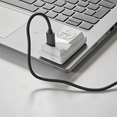 Testo 174H USB-C Girişli Sıcaklık ve Nem Kayıt Datalogger Cihazı, Beyaz - 2