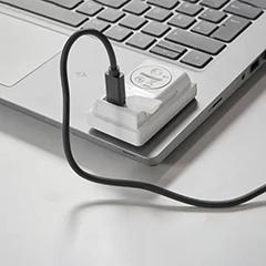 Testo 174T USB-C Girişli Mini Sıcaklık Kayıt Datalogger Cihazı, Beyaz - 2
