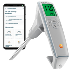 Testo 270 BT Akıllı Kızartma Yağı Kalite Ölçer - 1