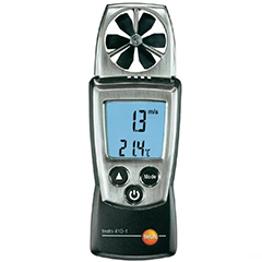 Testo 410-1 Anemometre, Hız ve Sıcaklık Ölçer - 1