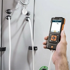 Testo 440 dP Fark Basınç Ölçerli Prob Okuyucu Cihaz - 2