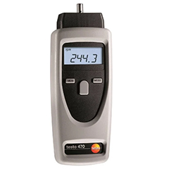 Testo 470 Temaslı Temassız Takometre - 1