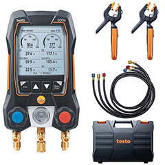Testo 550S Manifold ve Hortum Seti 4000 Psi, 5/16, R410A - 1