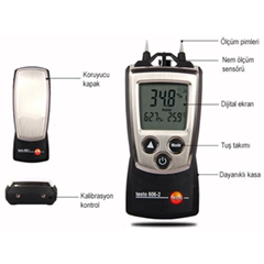 Testo 606-2 Wood Concrete Moisture, Air Humidity and Temperature Meter - 3