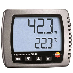 Testo 608-H1 Hassas Sıcaklık ve Nem Ölçer - 1