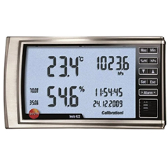 Testo 622 Nem Sıcaklık ve Basınç Ölçer, Alarmlı - Testo