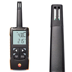 Testo 625 Taşınabilir Sıcaklık ve Nem Ölçer - 1