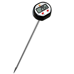 Testo Üstten Göstermeli Mini Termometre, 12,5 cm Prob - Testo