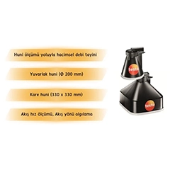 Testovent 417 Huni Seti, Hacimsel Debi Ölçümü İçin - 2
