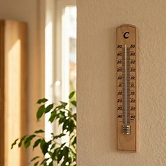 TFA 12.1004 Ahşap Duvar Termometresi - 2